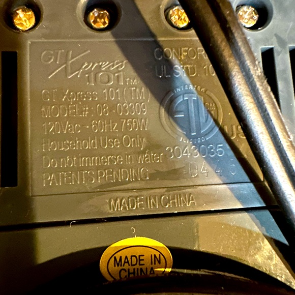 VTG GT XPRESS 101 MEAL SANDWICH DESSERT SILVER ELECTRIC COOKER GRILL 10”x9.5” - Picture 8 of 9